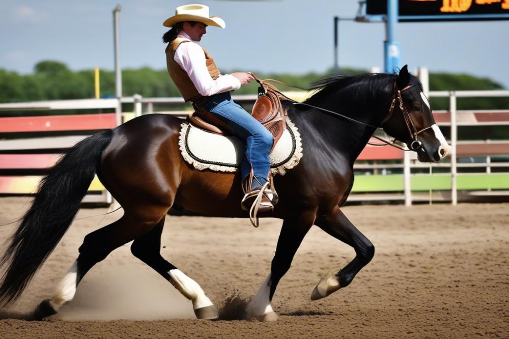 attending-rodeos-with-irish-cob-horses