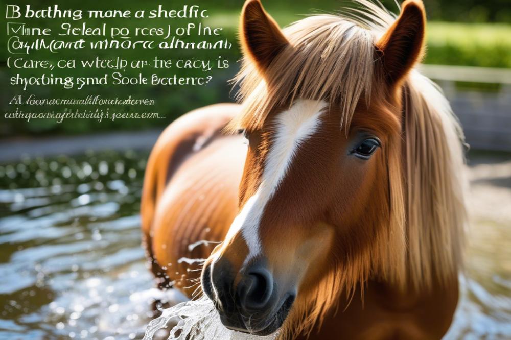 bathing-and-mane-care-for-shetland-ponies