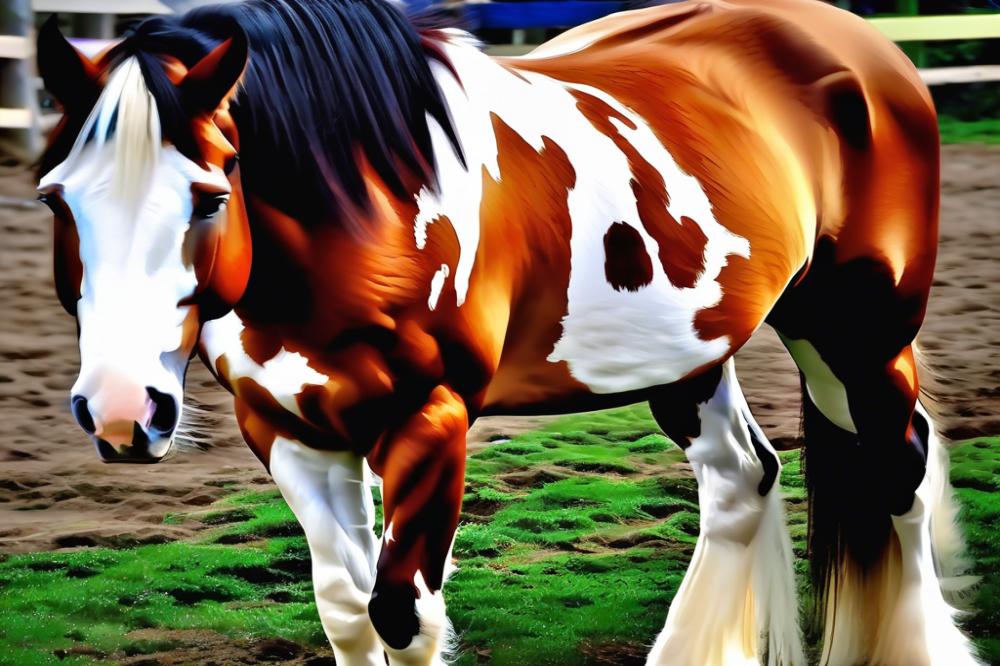 colors-and-markings-of-a-clydesdale-horse