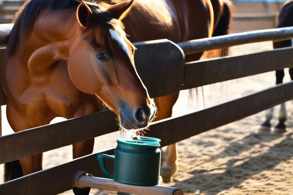 encouraging-horse-to-drink-more