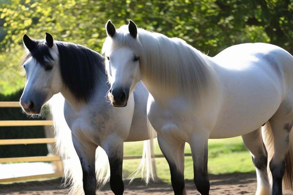 grey-irish-cob-horses