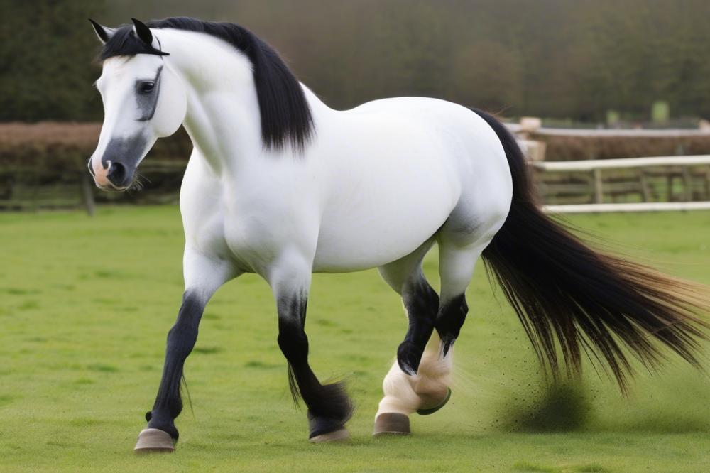 grooming-the-irish-cob-horse