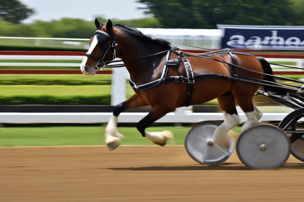 harness-racing-with-a-clydesdale-horse