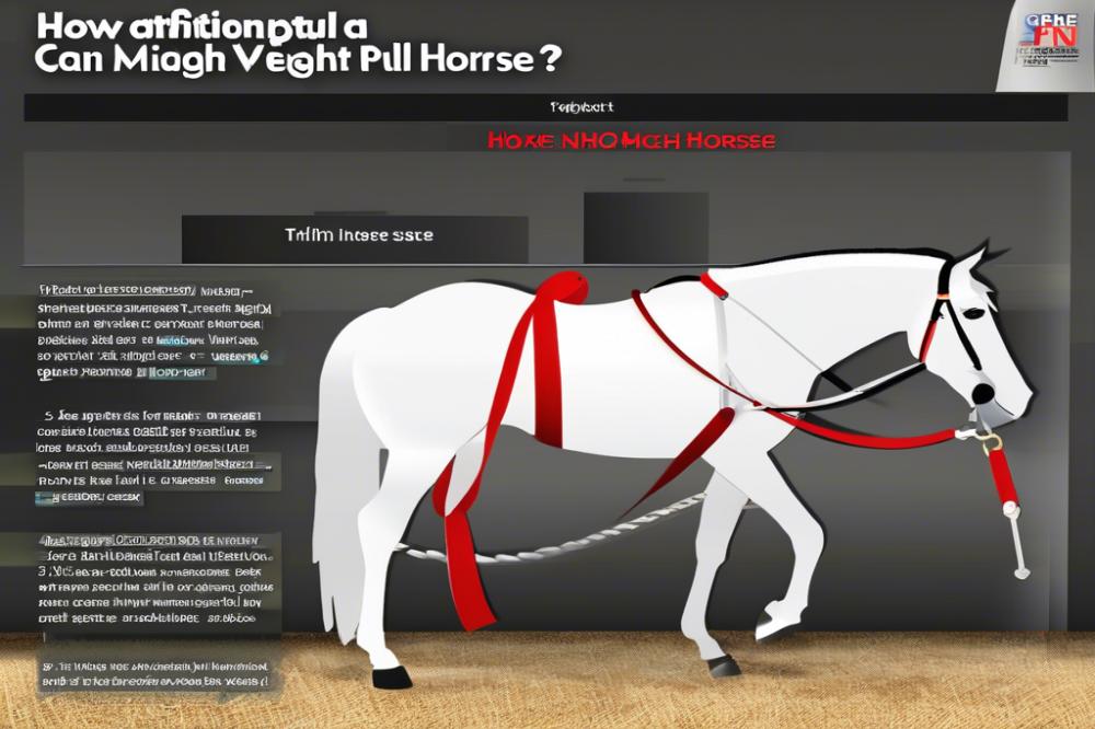 how-much-weight-can-a-horse-pull