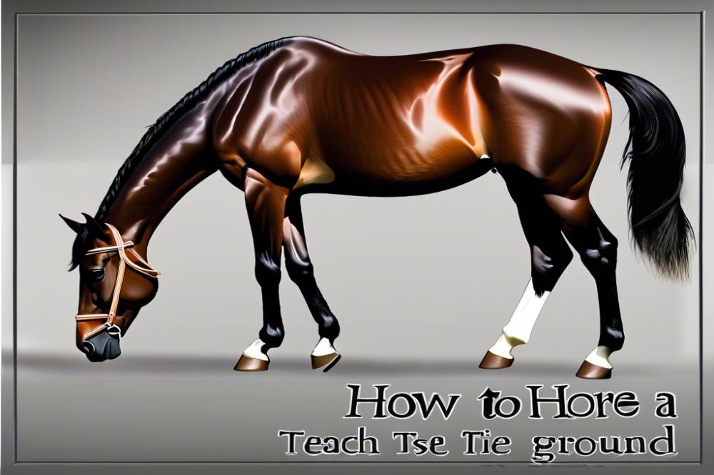 how-to-teach-a-horse-to-ground-tie