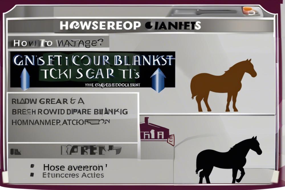 how-to-waterproof-horse-blankets