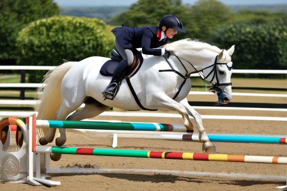 jumping-with-the-irish-cob-horse