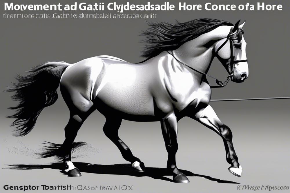 movement-and-gait-of-a-clydesdale-horse