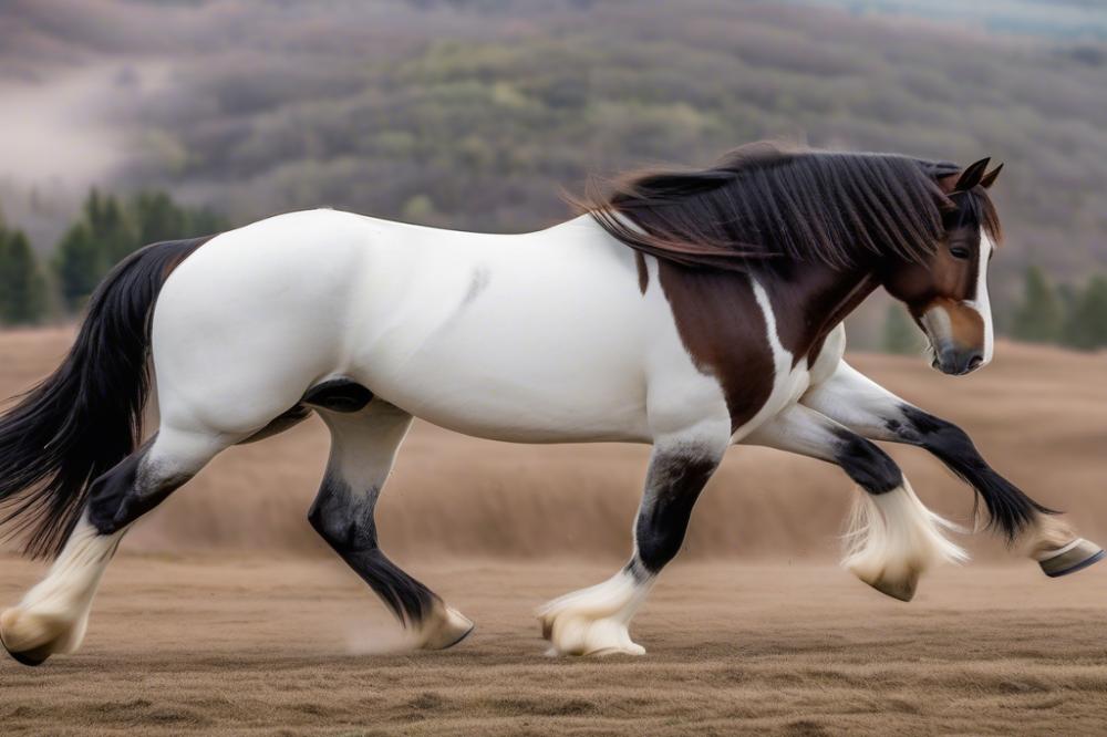 movement-and-gait-of-a-clydesdale-horse