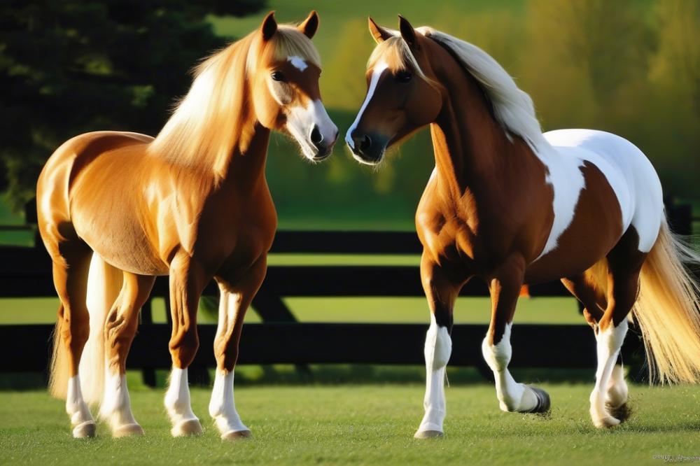 mustang-vs-haflinger