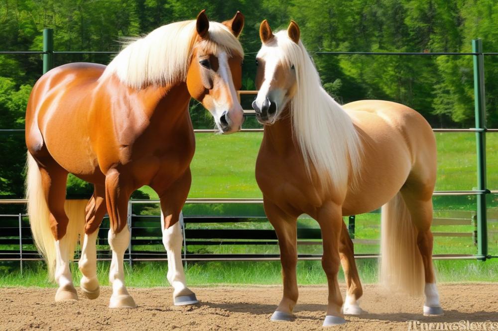 quarter-horse-vs-haflinger