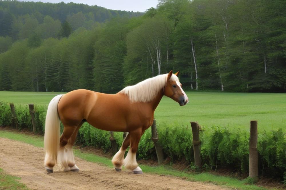 thoroughbred-vs-haflinger